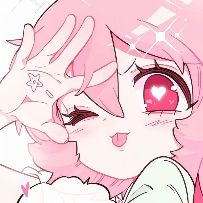 cutecore pfp border with rounded pastel frame and star decorations