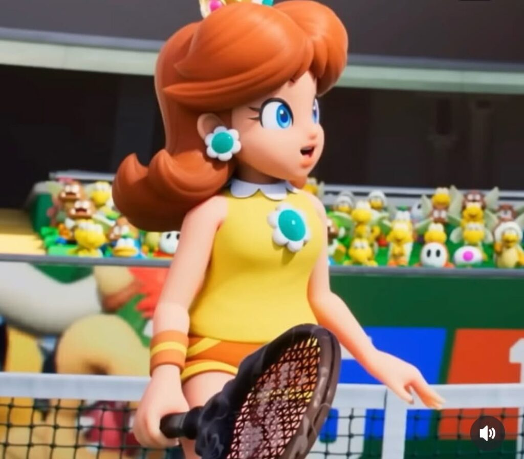 Daisy Mario profile picture energetic style