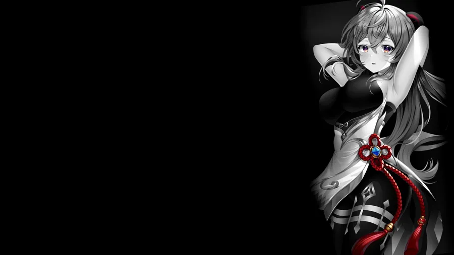 Introspective dark aesthetic anime PFP for girl profiles