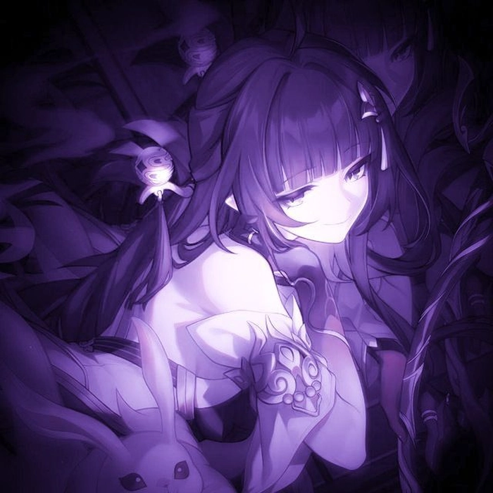 dark purple pfp aesthetic moody deep violet shadow