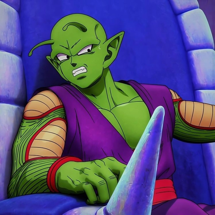 Demon King Piccolo PFP with dark tones and threatening expression