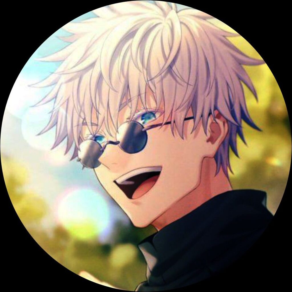 Gojo PFP optimized for Discord circular icon format