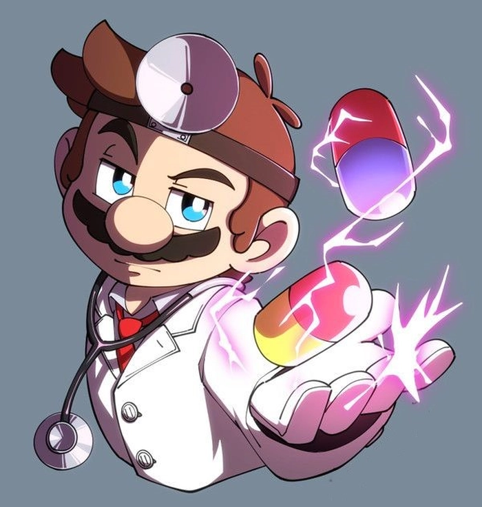 Dr. Mario avatar puzzle game style