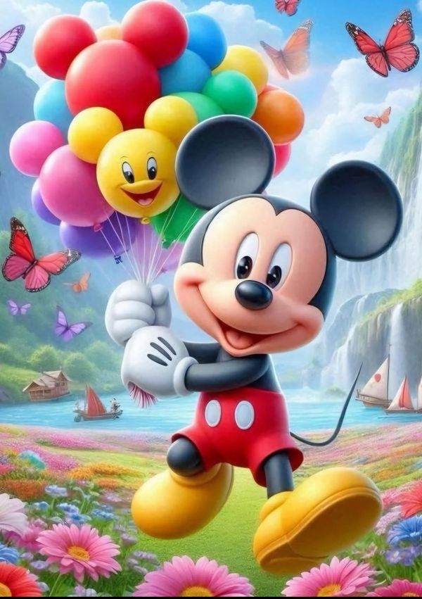 Free Mickey Mouse photo variety styles