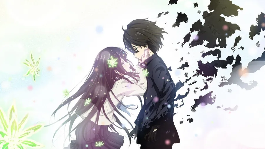 Girl couple anime PFP with gentle warmth emotional closeness and soft visual tone