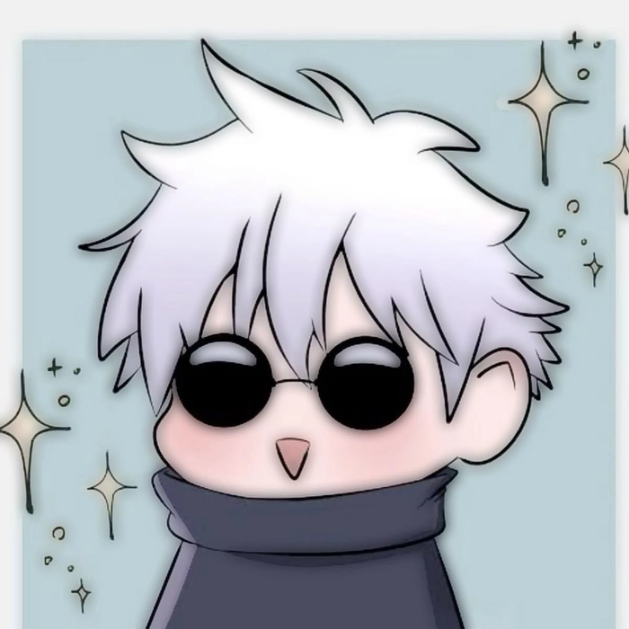 Standard Gojo profile picture with clean recognizable design