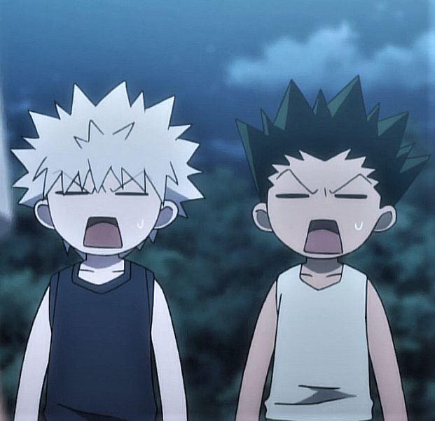 Gon Killua matching PFP with story-driven emotional bond composition