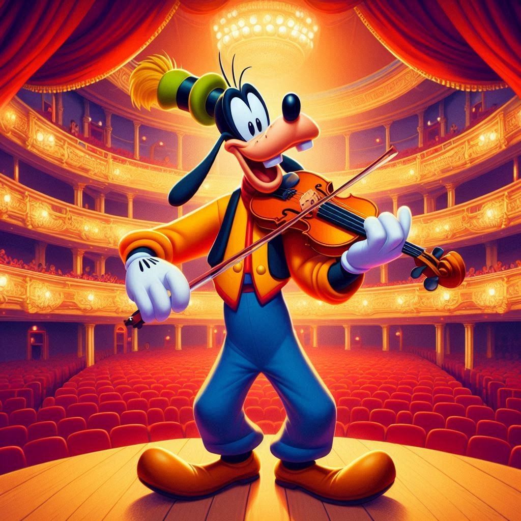 Goofy Mickey Mouse PFP silly playful expression
