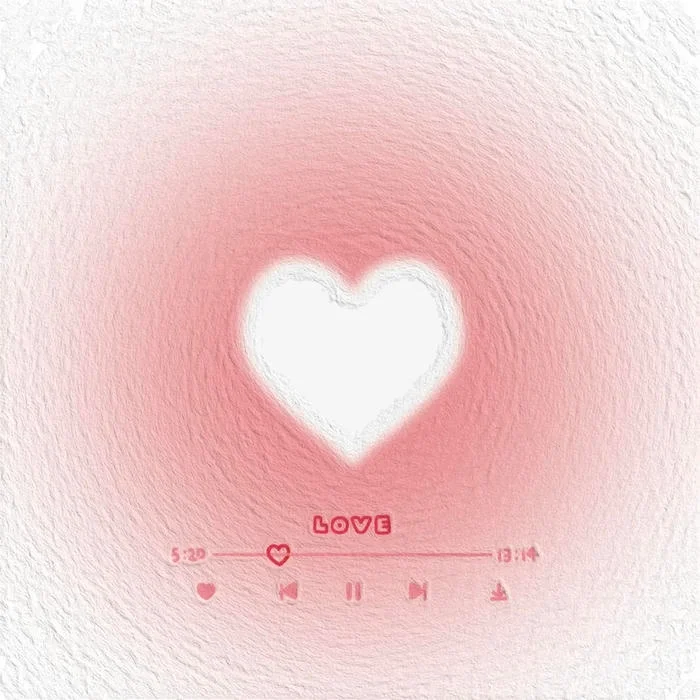 Instagram heart aesthetic PFP with clean composition and clear visibility