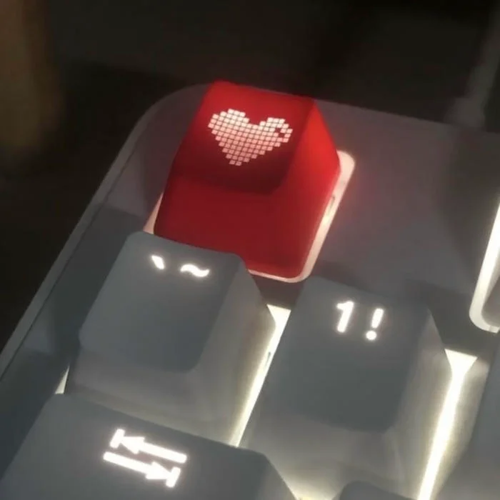 Black heart PFP with stark contrast minimal composition and dark elegant mood