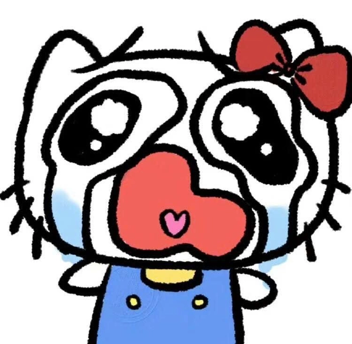 Hello Kitty Pinterest PFP pastel kawaii style