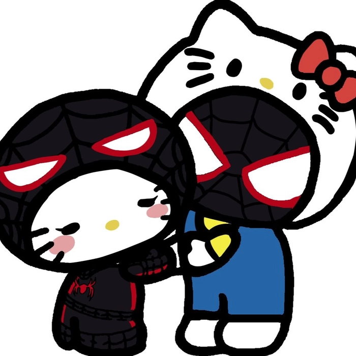 Hello Kitty Y2K Pinterest PFP retro sparkle style