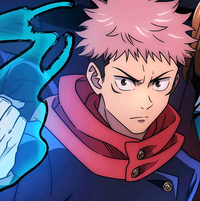Jujutsu Kaisen Yuji Itadori PFP official anime studio frame