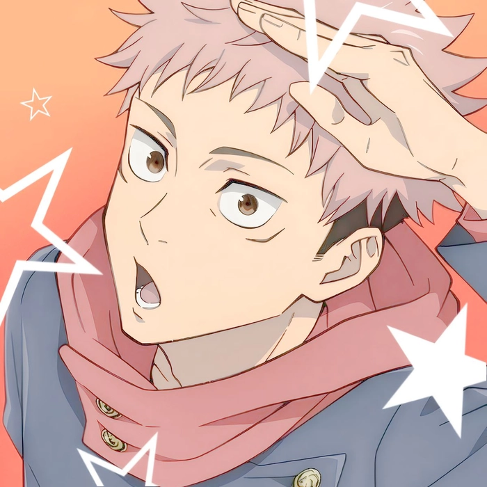 Jujutsu Kaisen Yuji Itadori PFP canon promotional art detail