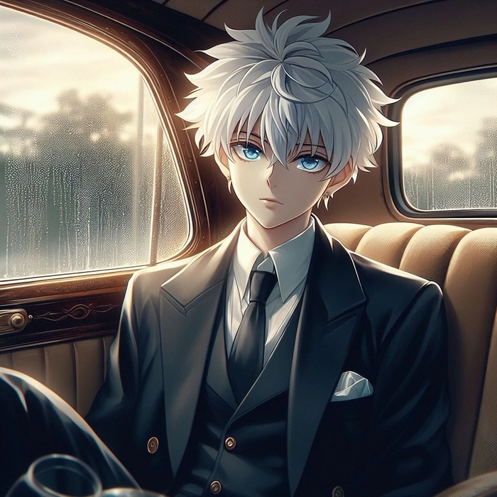 High resolution Killua 4K PFP with realistic lighting and crisp clarity