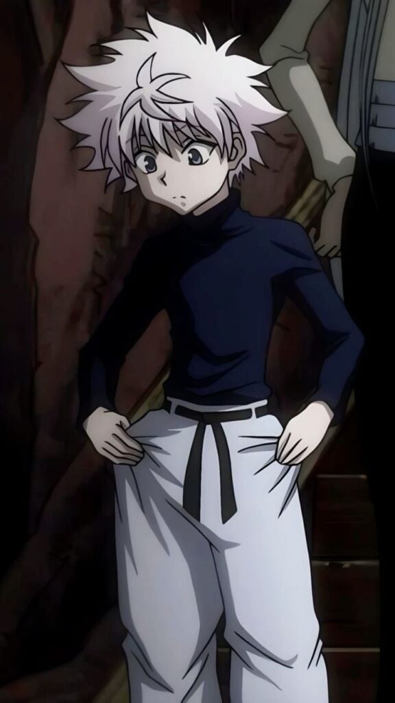 Killua PFP aesthetic styles collection showing soft, dark, and cool edit variations