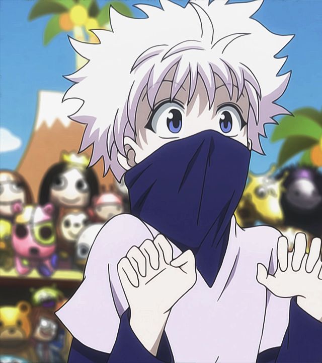 Killua cute profile pic with personal and relatable emotional detail