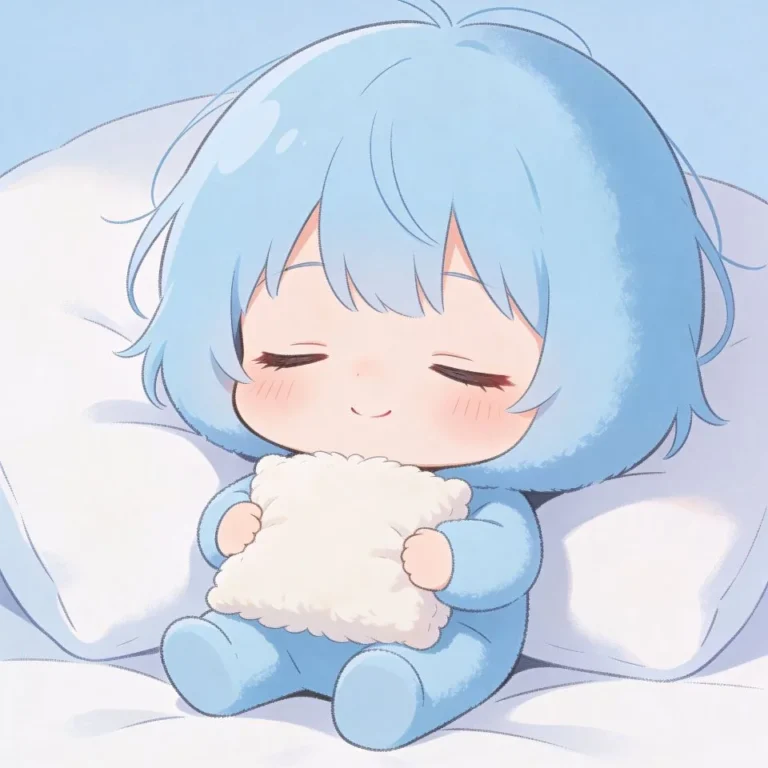 Light Blue Pfp Aesthetic Girl