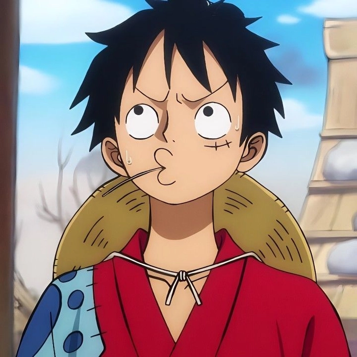4K Luffy profile picture cinematic quality