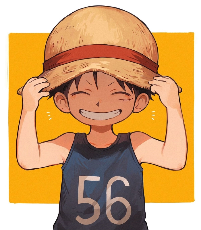 Luffy 4K PFP with enhanced textures and lighting