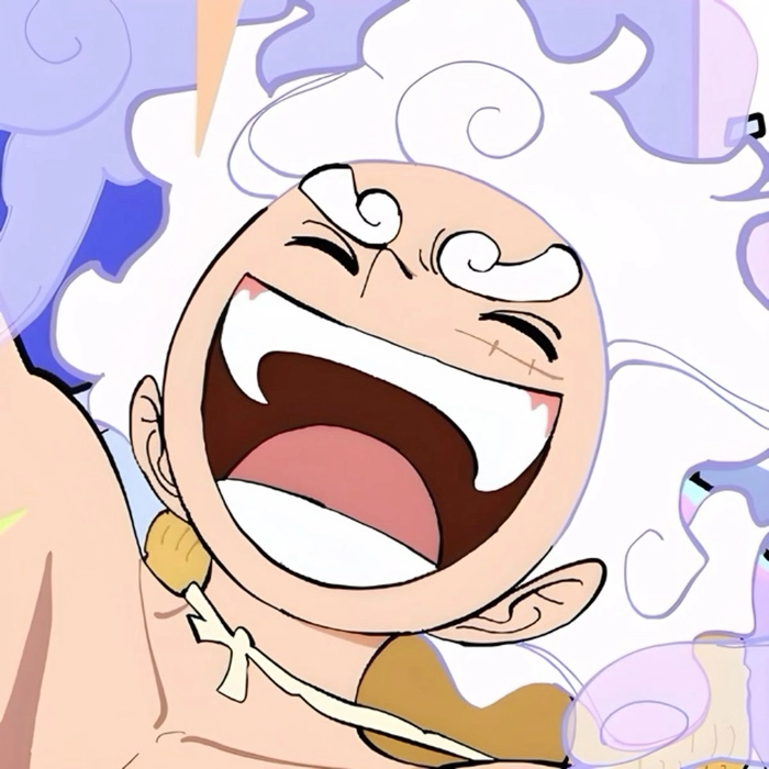 Luffy Discord profile picture clean simple