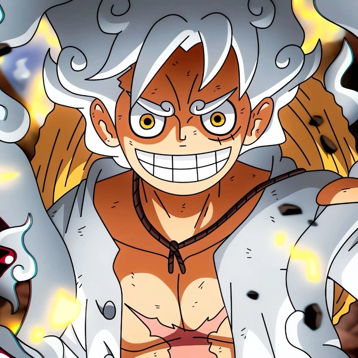Luffy manga panel colored PFP emotional intensity