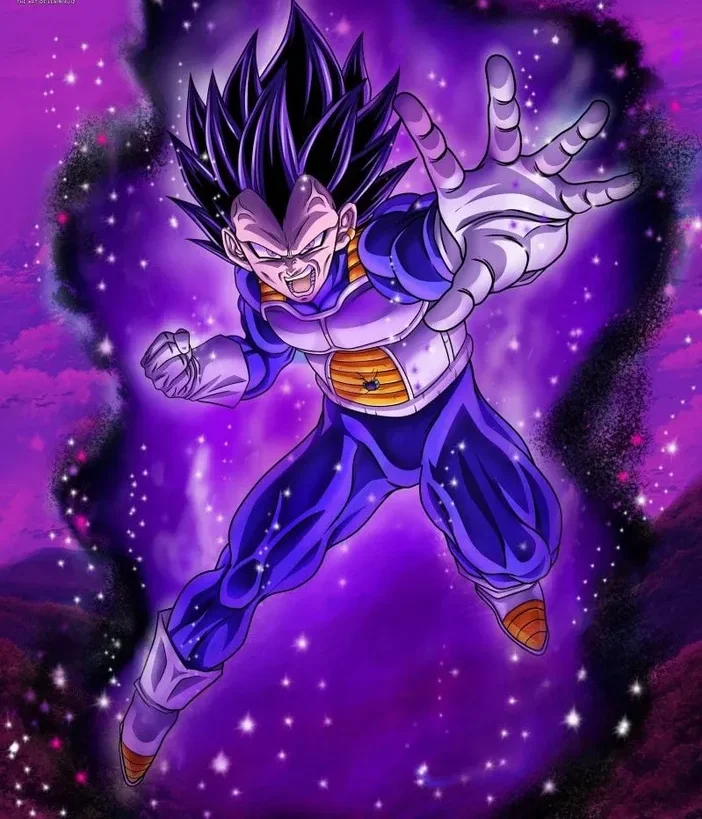 Clean Majin Vegeta avatar for Discord with sharp expression visible at small sizes