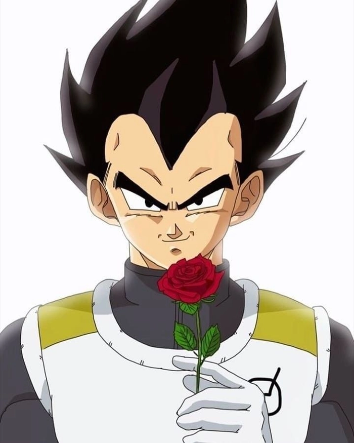Timeless Majin Vegeta manga frame with expressive jawline and shadow contrast
