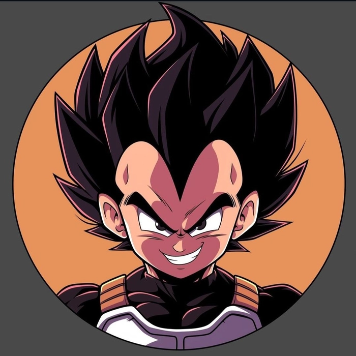 Majin Vegeta wallpaper PFP with cinematic wide composition and glowing aura backdrop