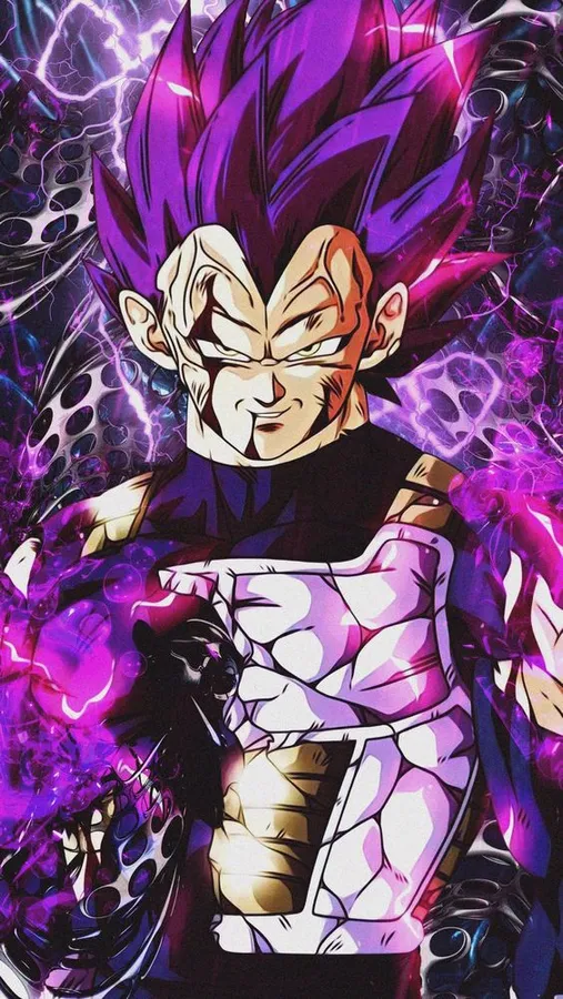 Vegeta sacrifice arc PFP frame with powerful storytelling weight and character depth