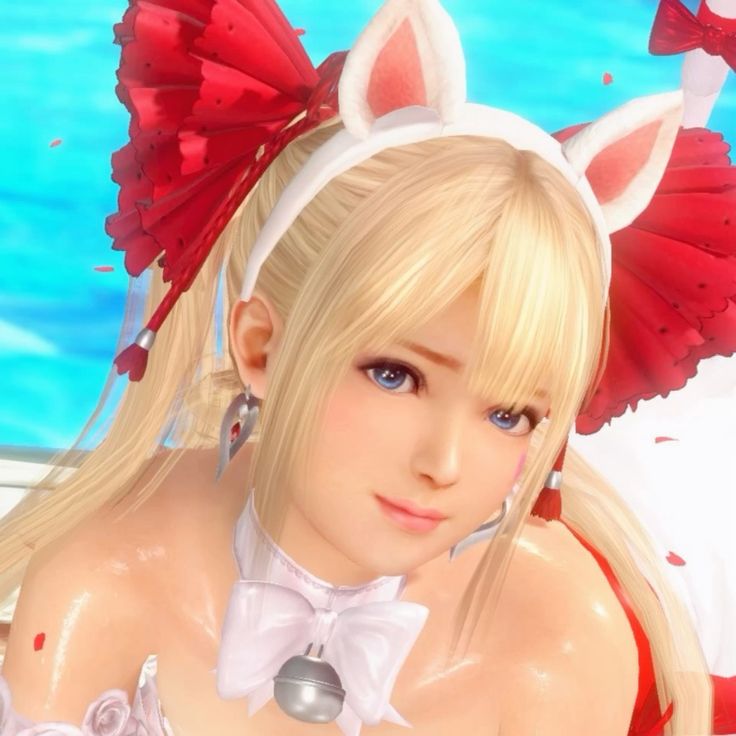 Marie Rose anime character profile picture with cheerful pose and vibrant costume