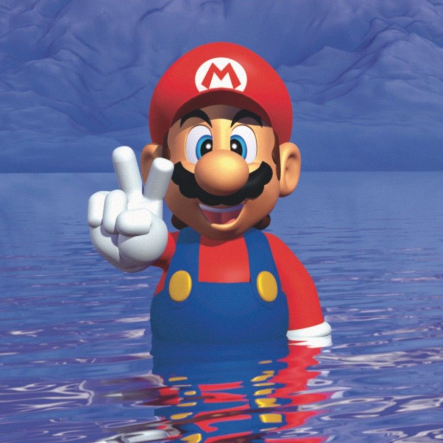 Super Mario 64 avatar vintage gaming