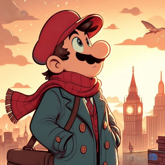 Matching Mario PFP for friends or couples