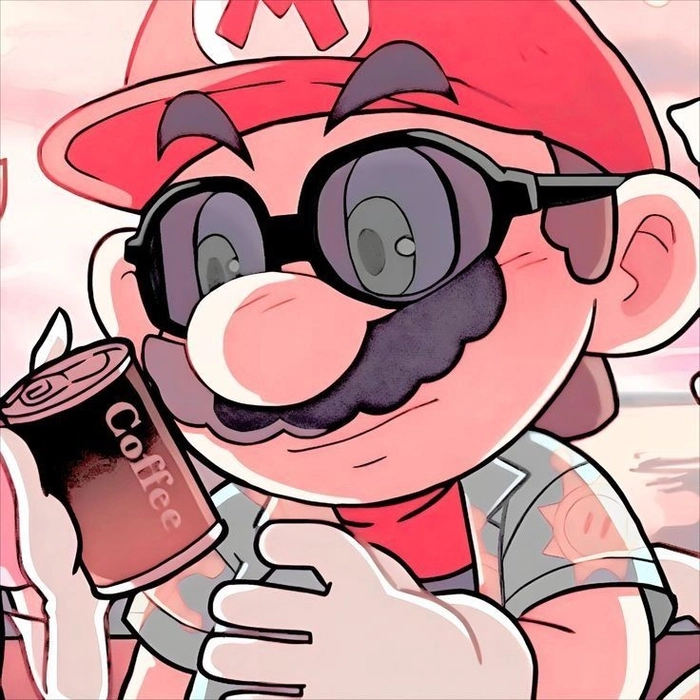Mario matching avatar set for gaming groups