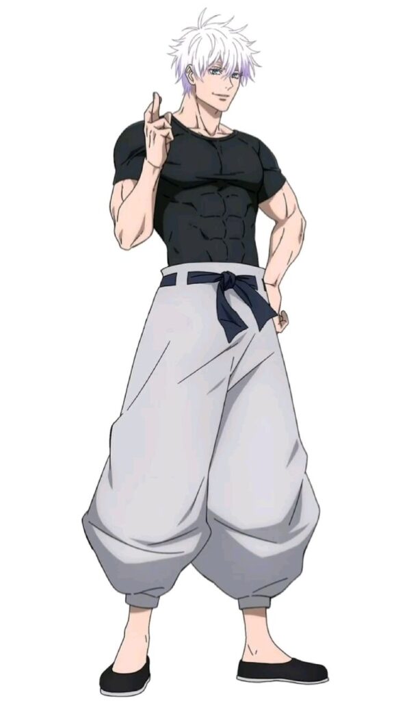 Detailed full body Megumi Sukuna illustration profile picture