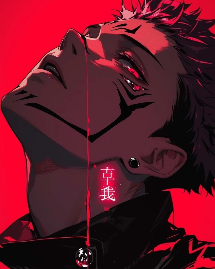 High detail Megumi Sukuna wallpaper profile picture