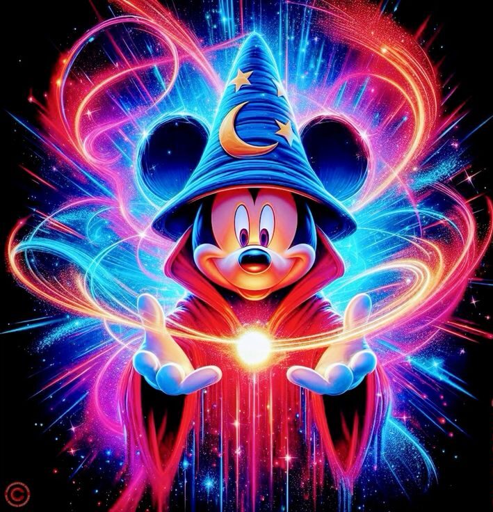 Clean aesthetic Mickey Mouse profile picture minimal
