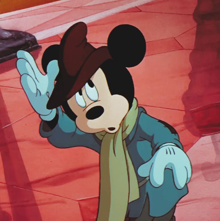 Discord-ready Mickey Mouse profile picture sharp edges