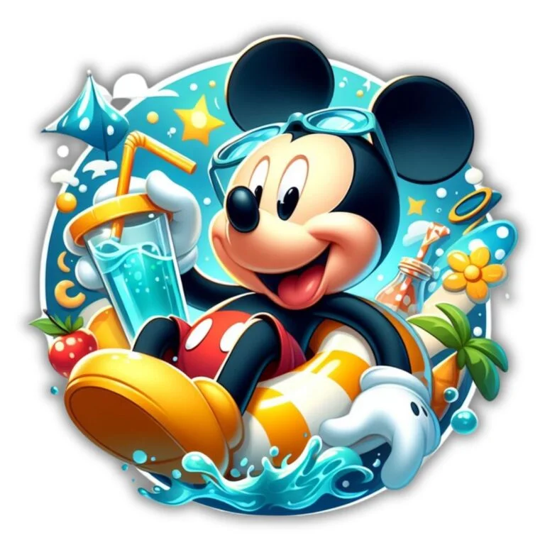 Mickey Mouse PFP 2026 futuristic neon edit