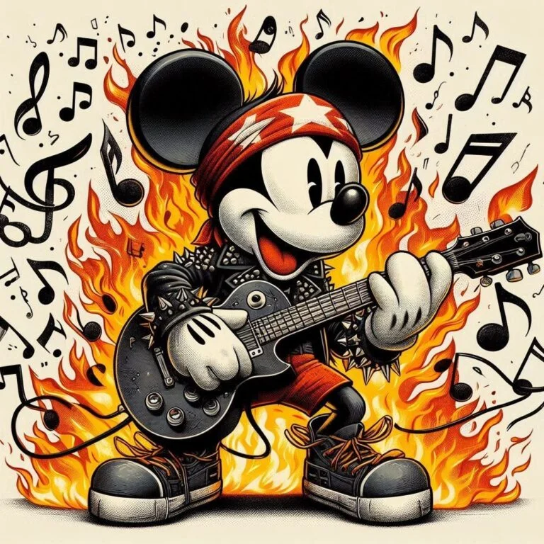 2026 trending Mickey Mouse PFP bold digital edit