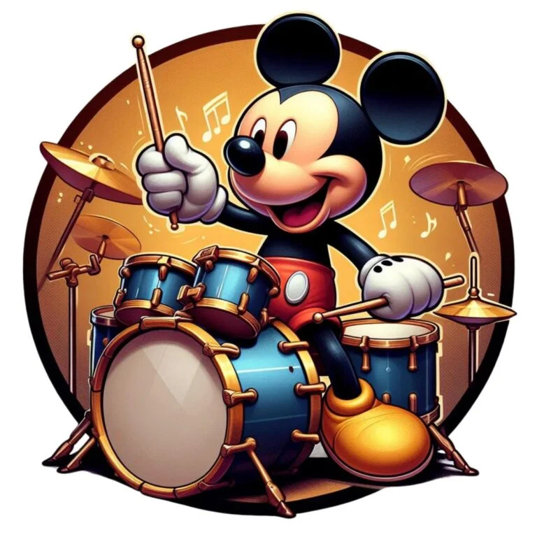 Comedic Mickey Mouse PFP chaotic fun edit