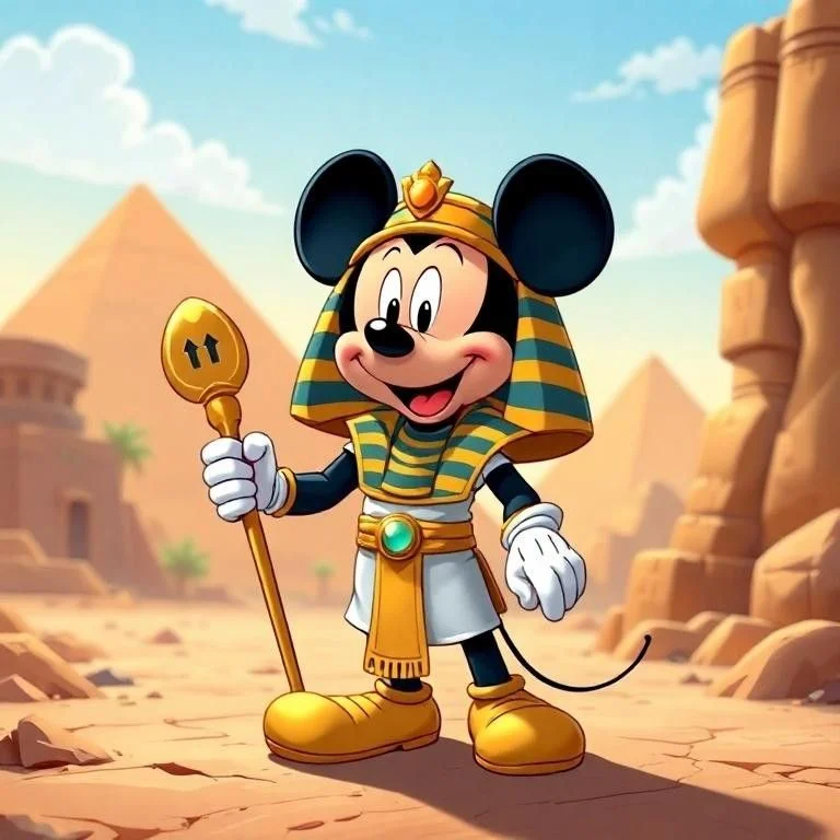 Viral meme Mickey Mouse profile picture format