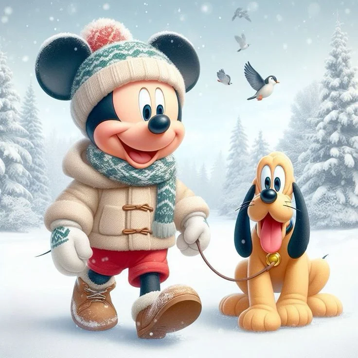 Trendy Mickey Mouse TikTok PFP modern filter
