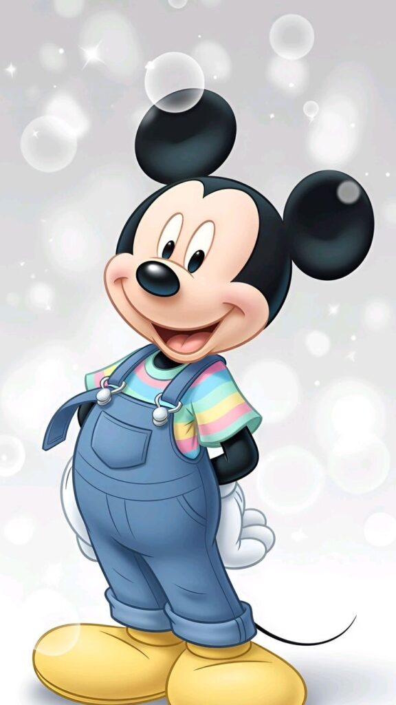 Mickey Mouse photo boy casual street style PFP