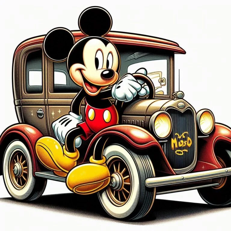 Classic Mickey Mouse profile picture clean design