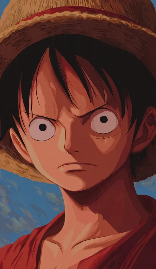 Monkey D Luffy PFP iconic character elements