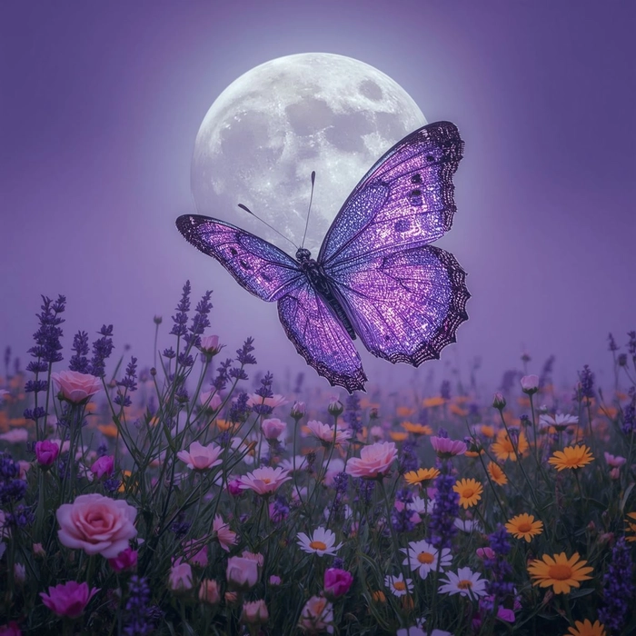 Moon PFP aesthetic calm night sky