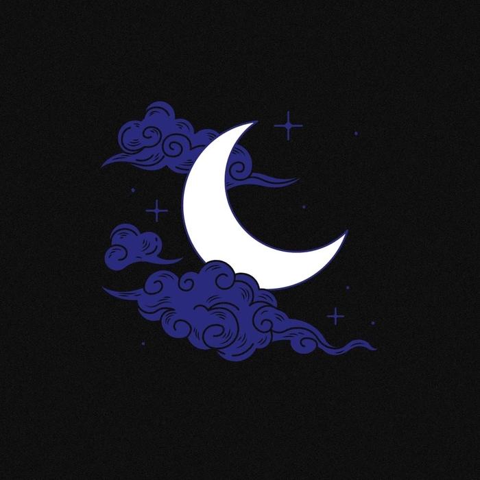 Moon PFP dark deep shadow cinematic