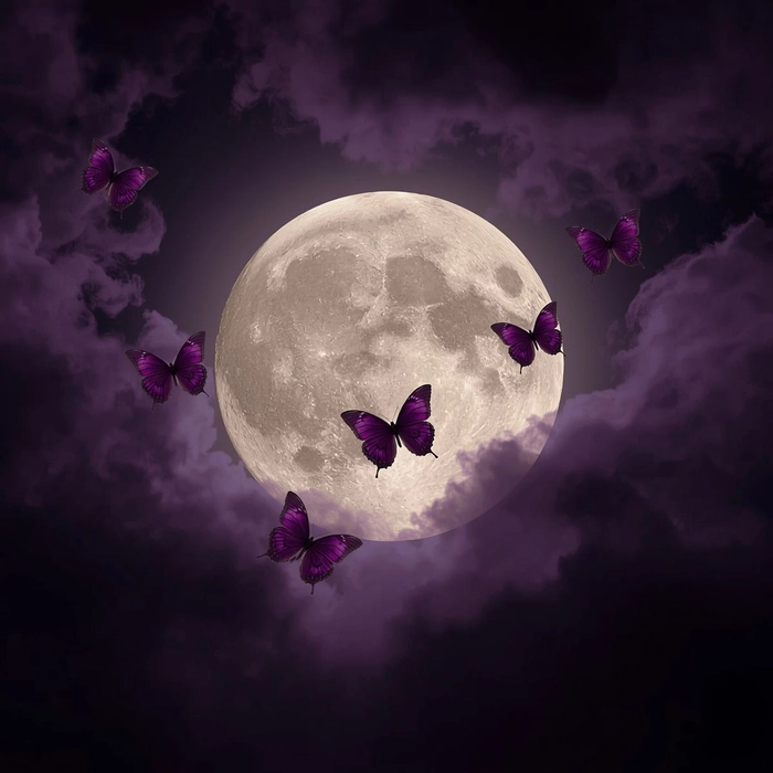 Moon PFP for Instagram circular crop