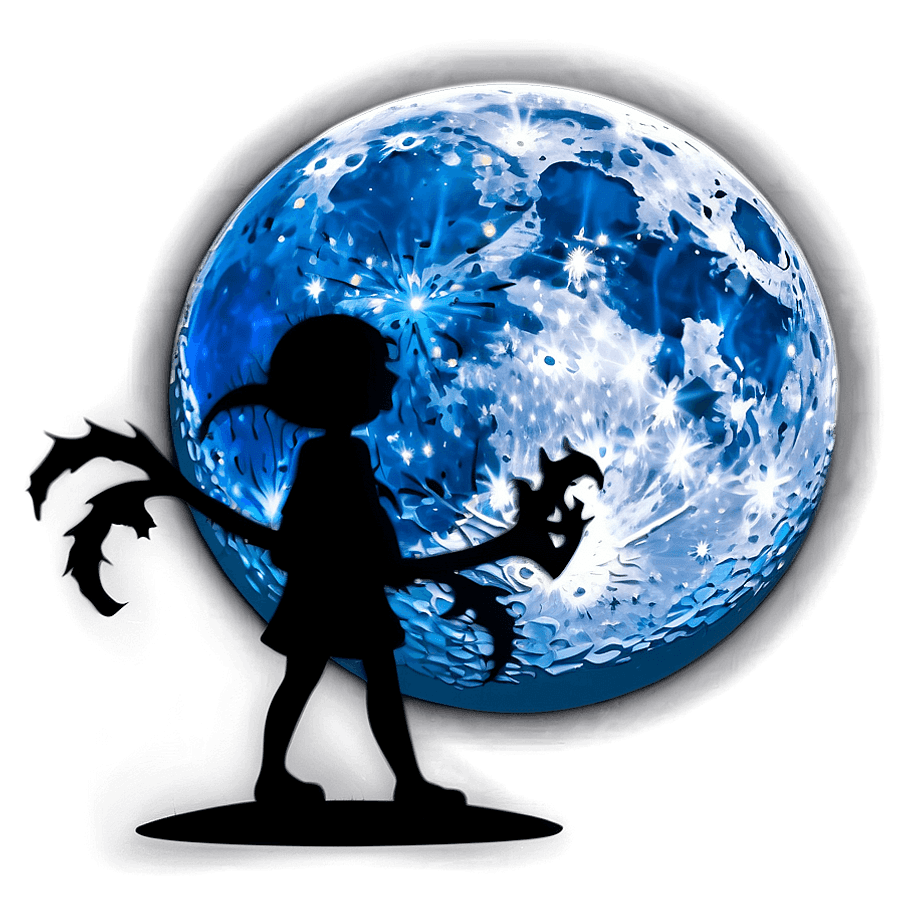 Moon PFP girl portrait aesthetic